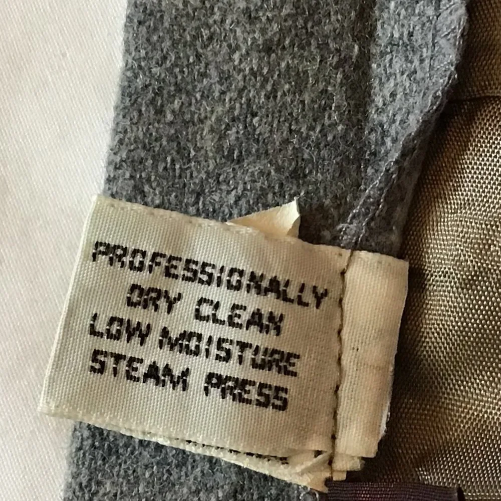 Cross Country Fashions - Gray Wool Mix Slacks - Picture 9 of 9